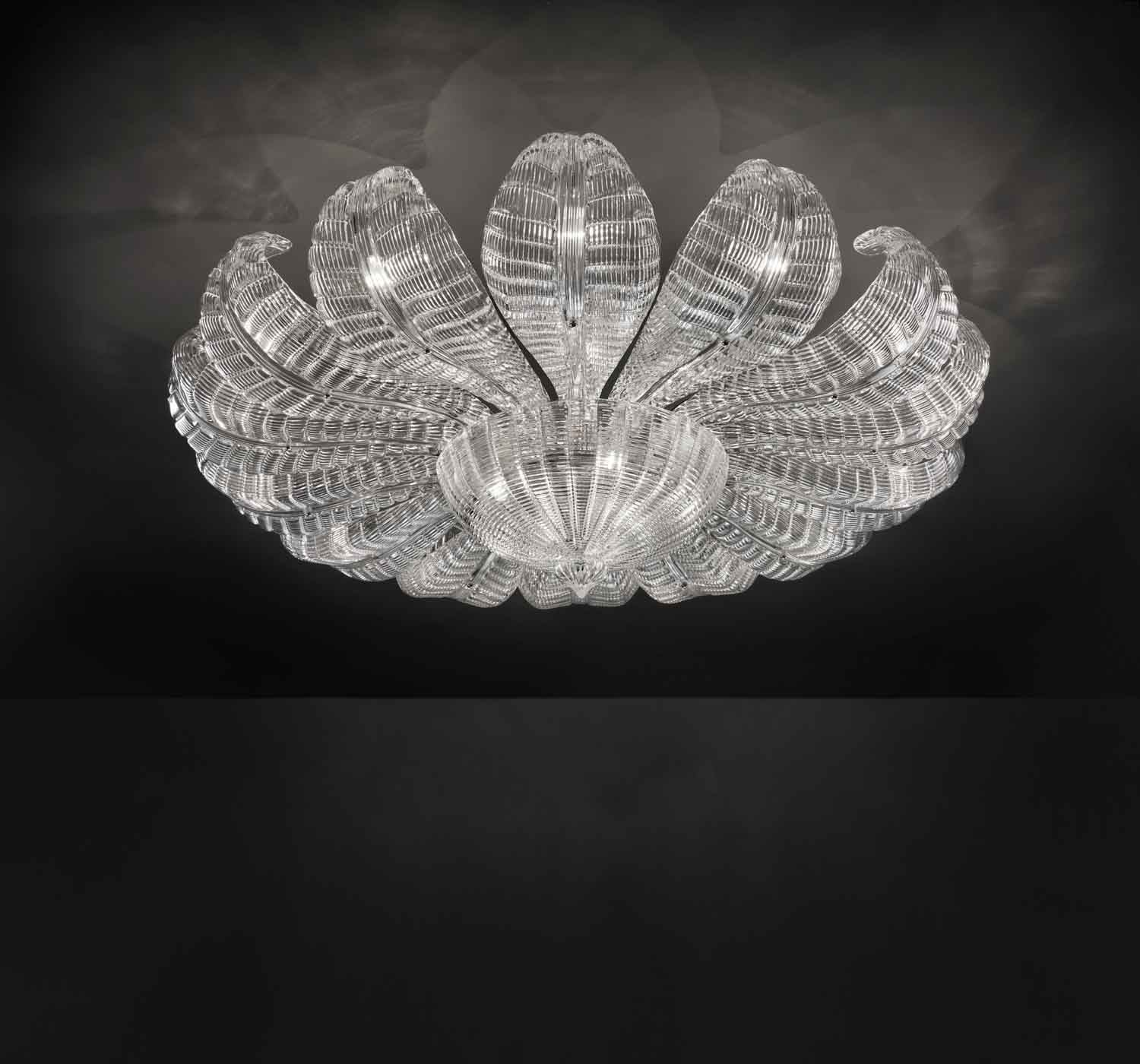 Naga Ceiling Lamp - Murano Glass