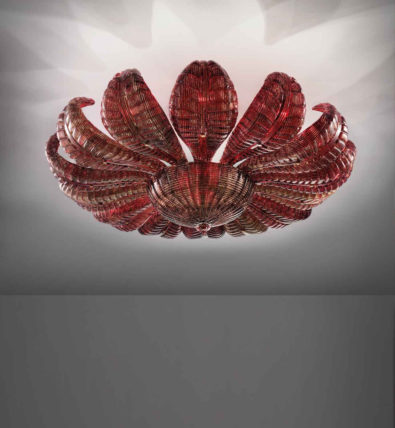 Naga Ceiling Lamp - Murano Glass