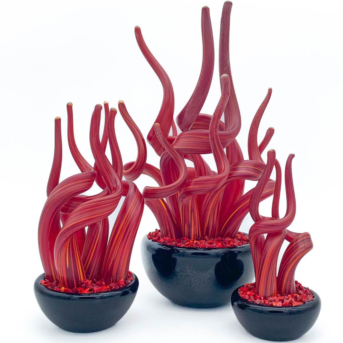 Centerpiece - Seaweed Plant - Murano Glass