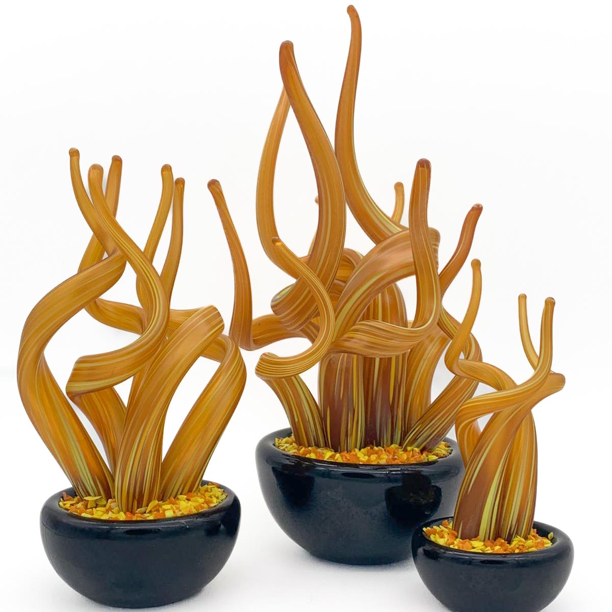 Centerpiece - Seaweed Plant - Murano Glass