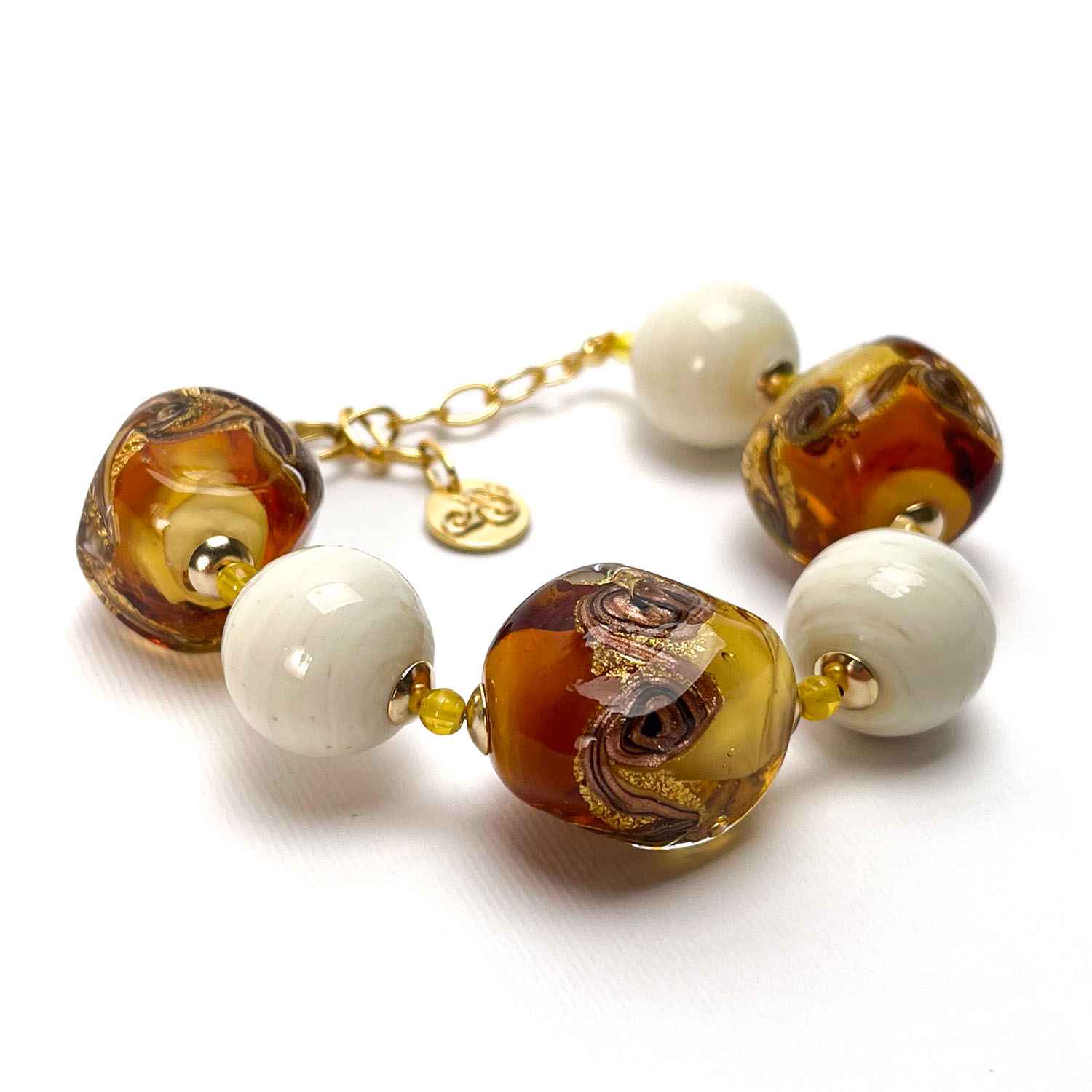 Cambria bracelet - Murano Glass