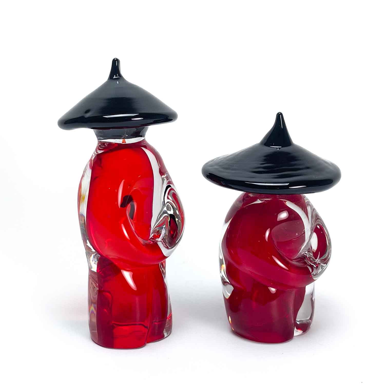 Couple of Chinese Figures - Murano Glass