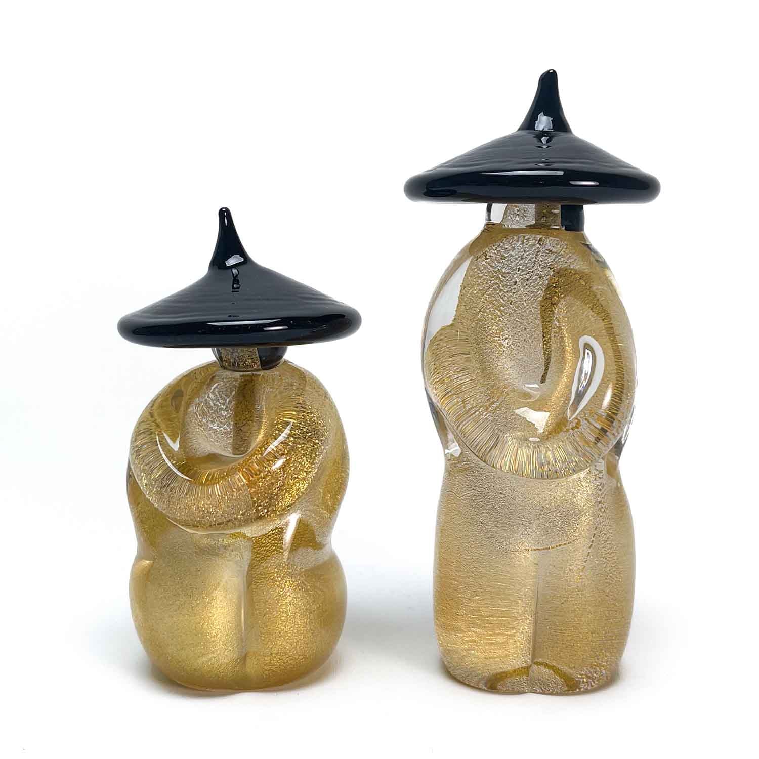 Couple of Chinese Figures - Murano Glass