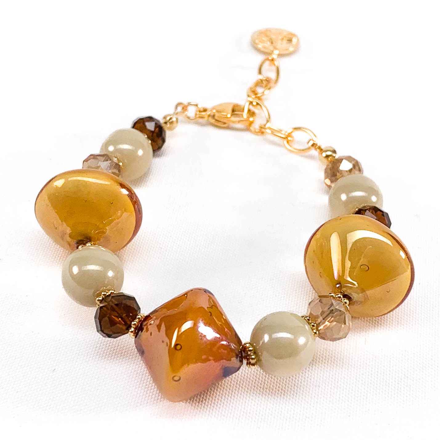 Coreana Bracelet Murano glass beads