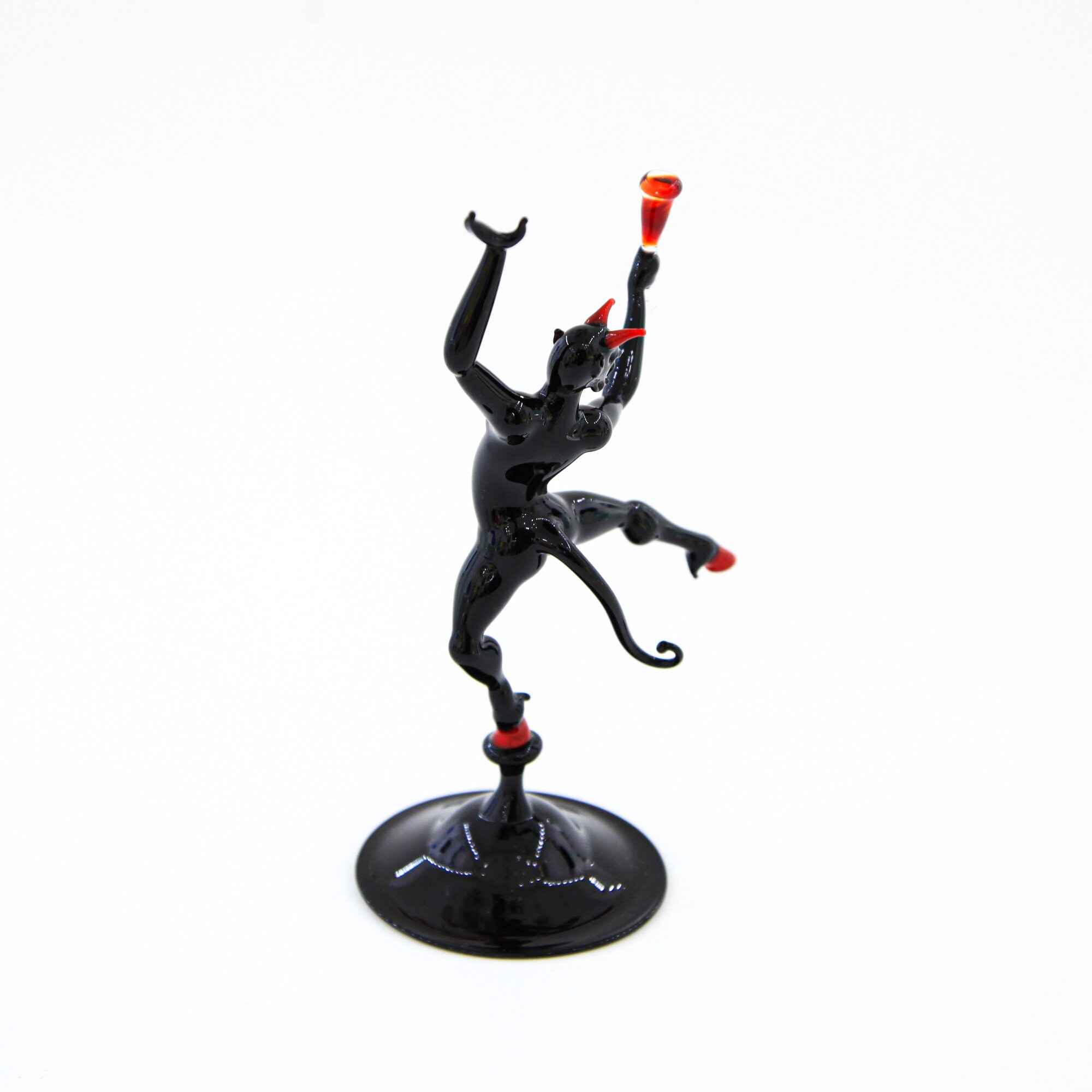 Dionisio Black Devil - Murano Glass