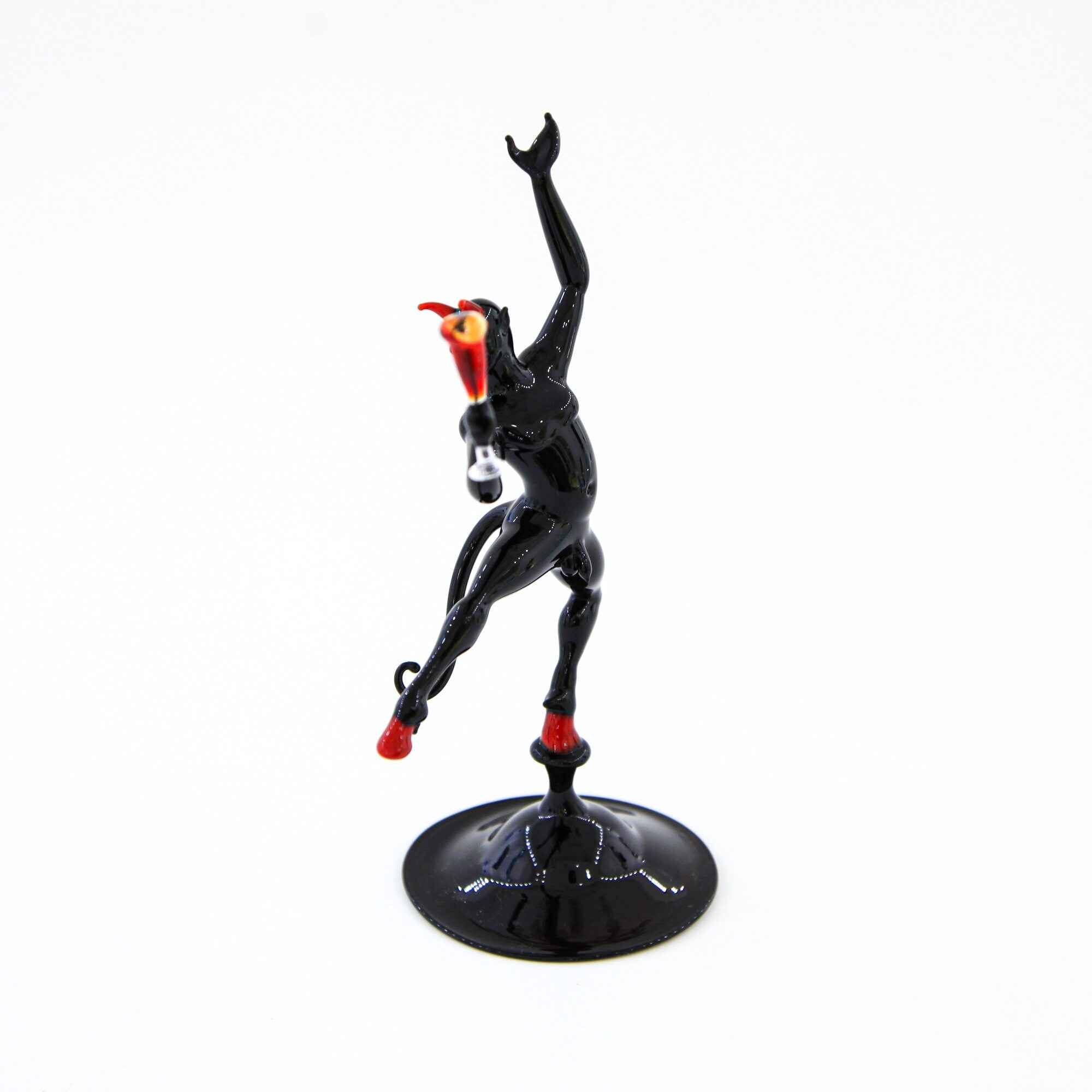 Dionisio Black Devil - Murano Glass