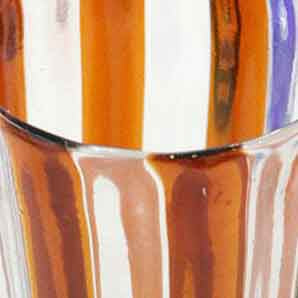 Striped  Drinking Carafe