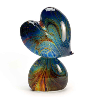 Coeur en Verre - Cristal de Murano - 25 cm