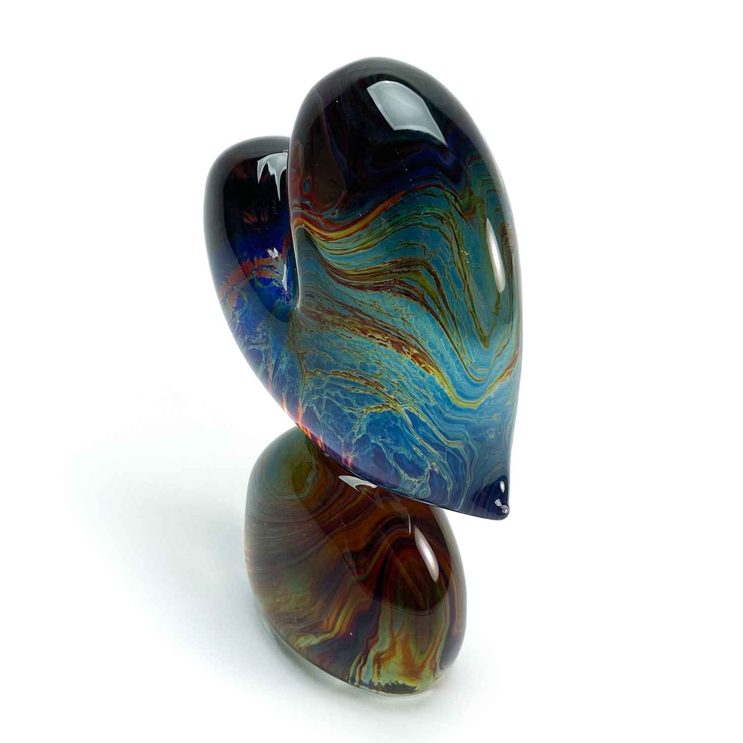 Glass Heart - Murano Crystal - cm 25