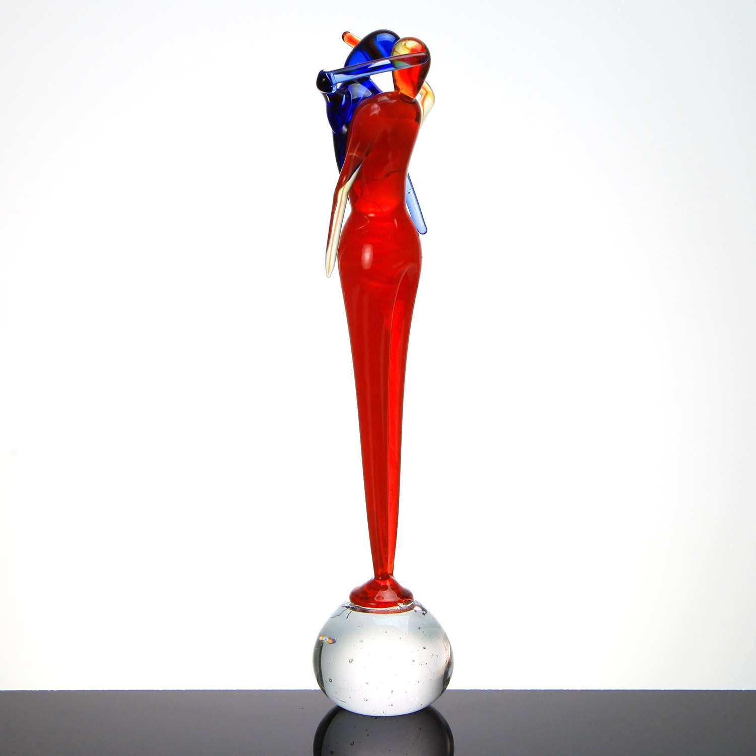 The Kiss  - Murano Glass