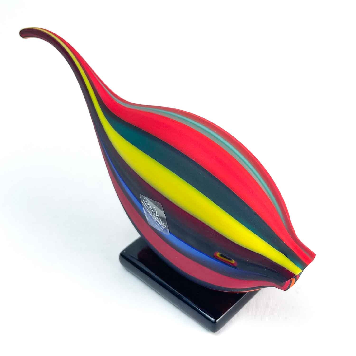 Big Colorful Fish- Murano Glass