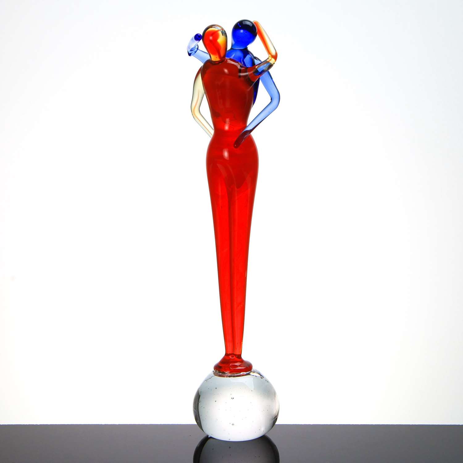 The Kiss  - Murano Glass