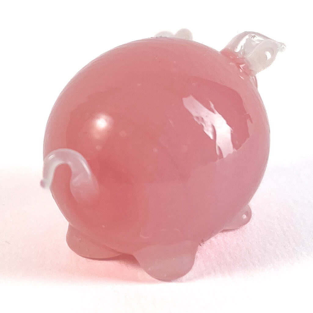 Pig Miniature "Piggley" -  Murano Glass