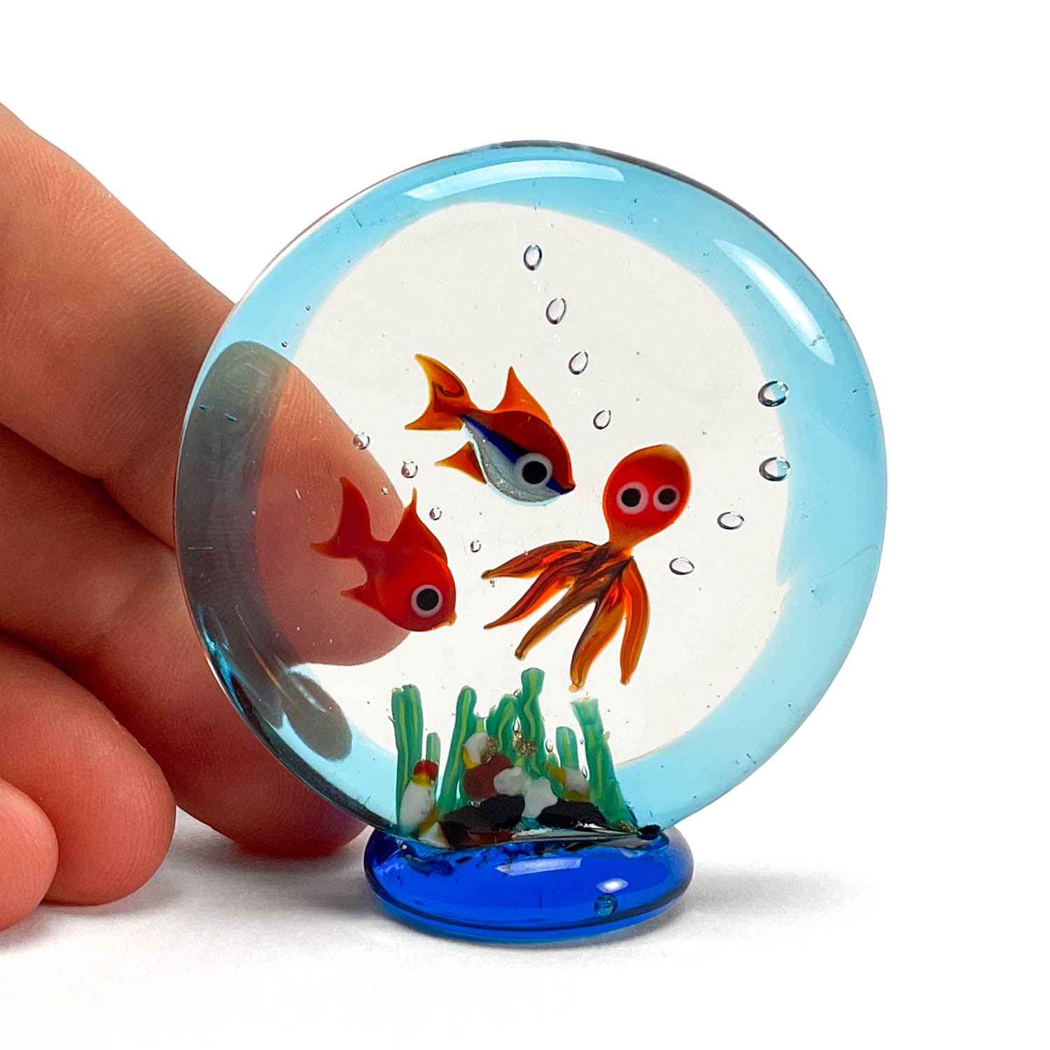 Murano Glass Aquarium Miniature - 2 Sizes