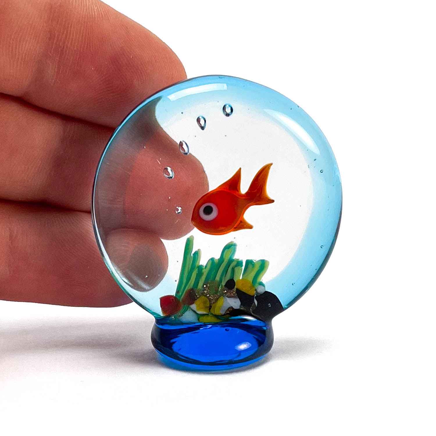 Murano Glass Aquarium Miniature - 2 Sizes