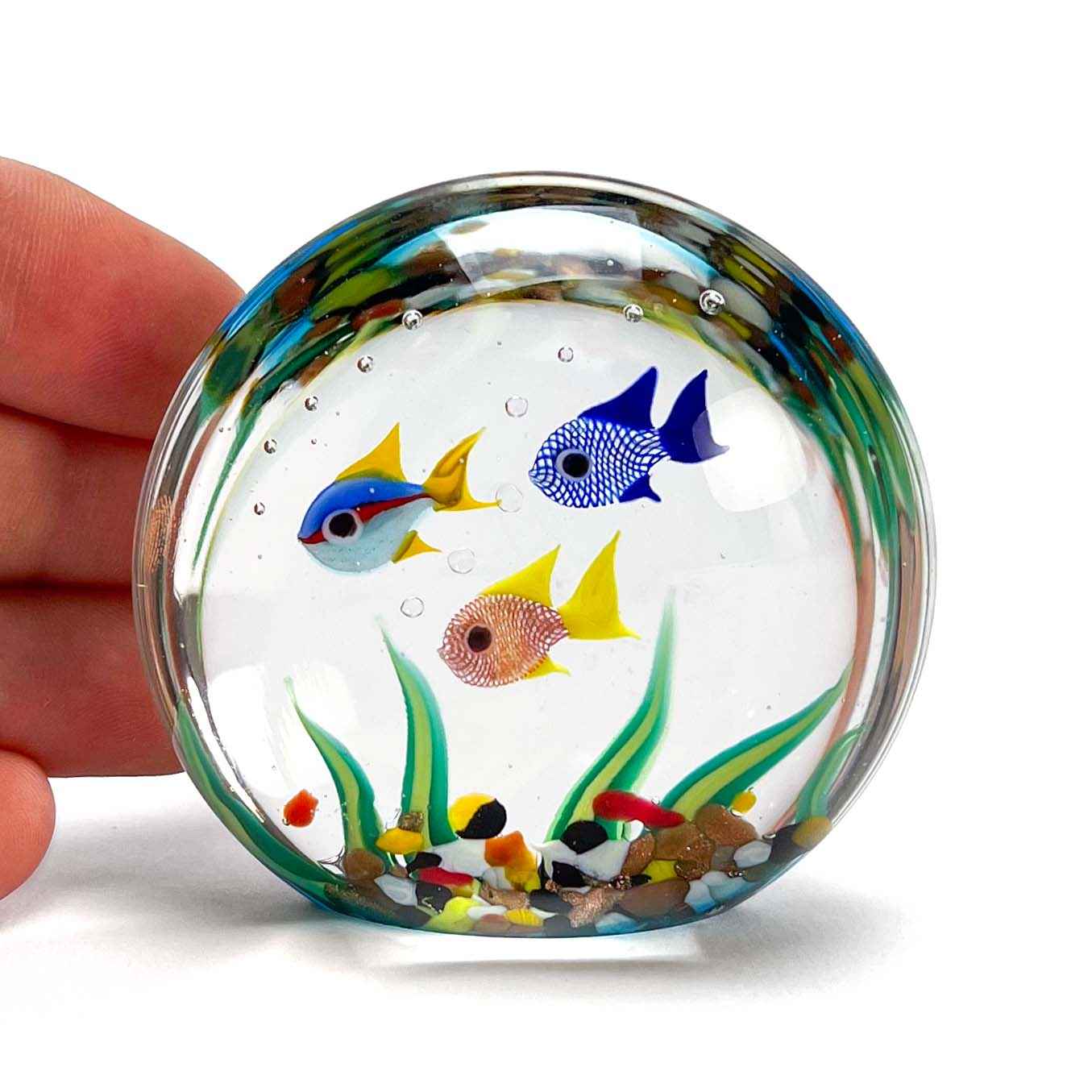 Aquarium Miniature with Tropical Fish