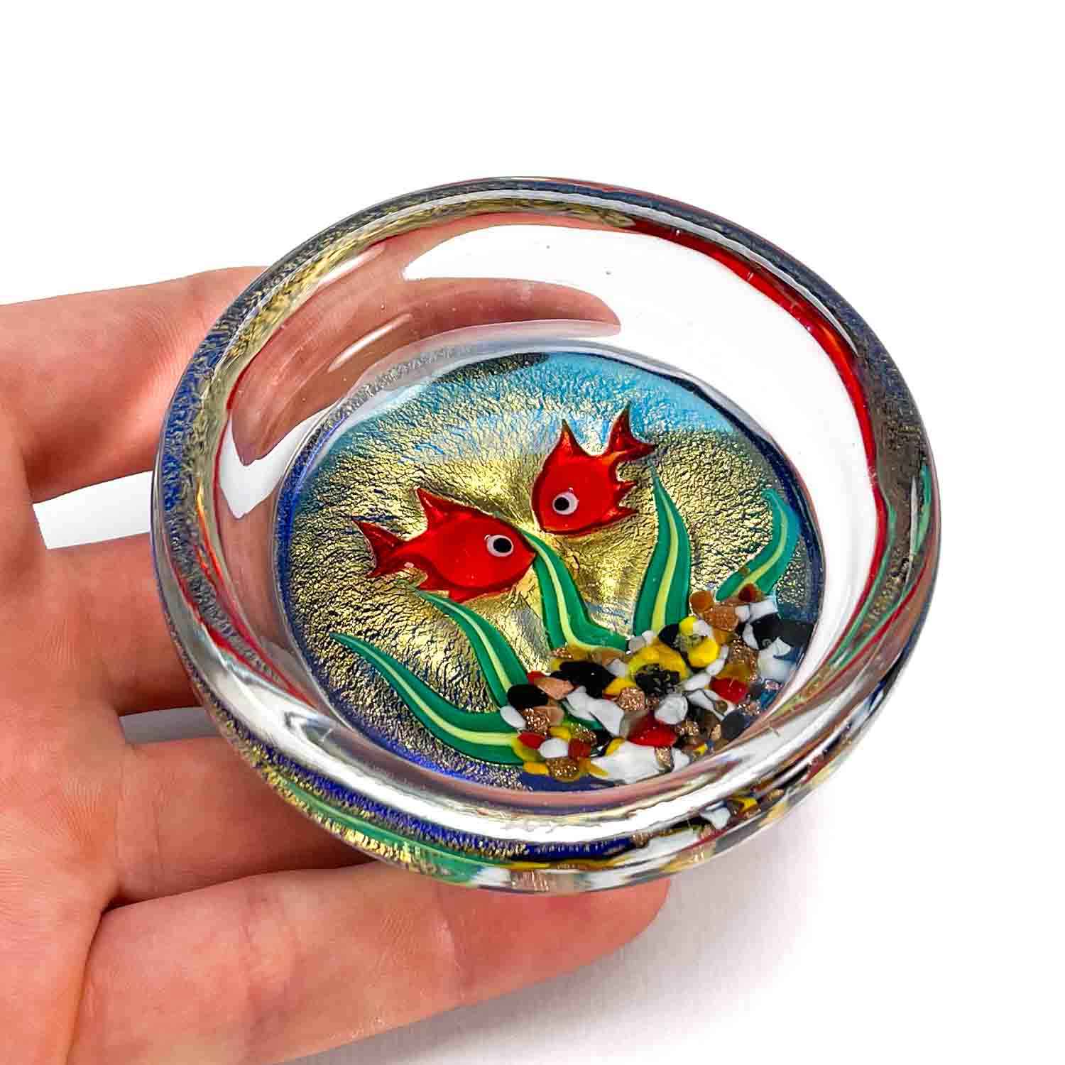 Murano Glass Dish with Fish