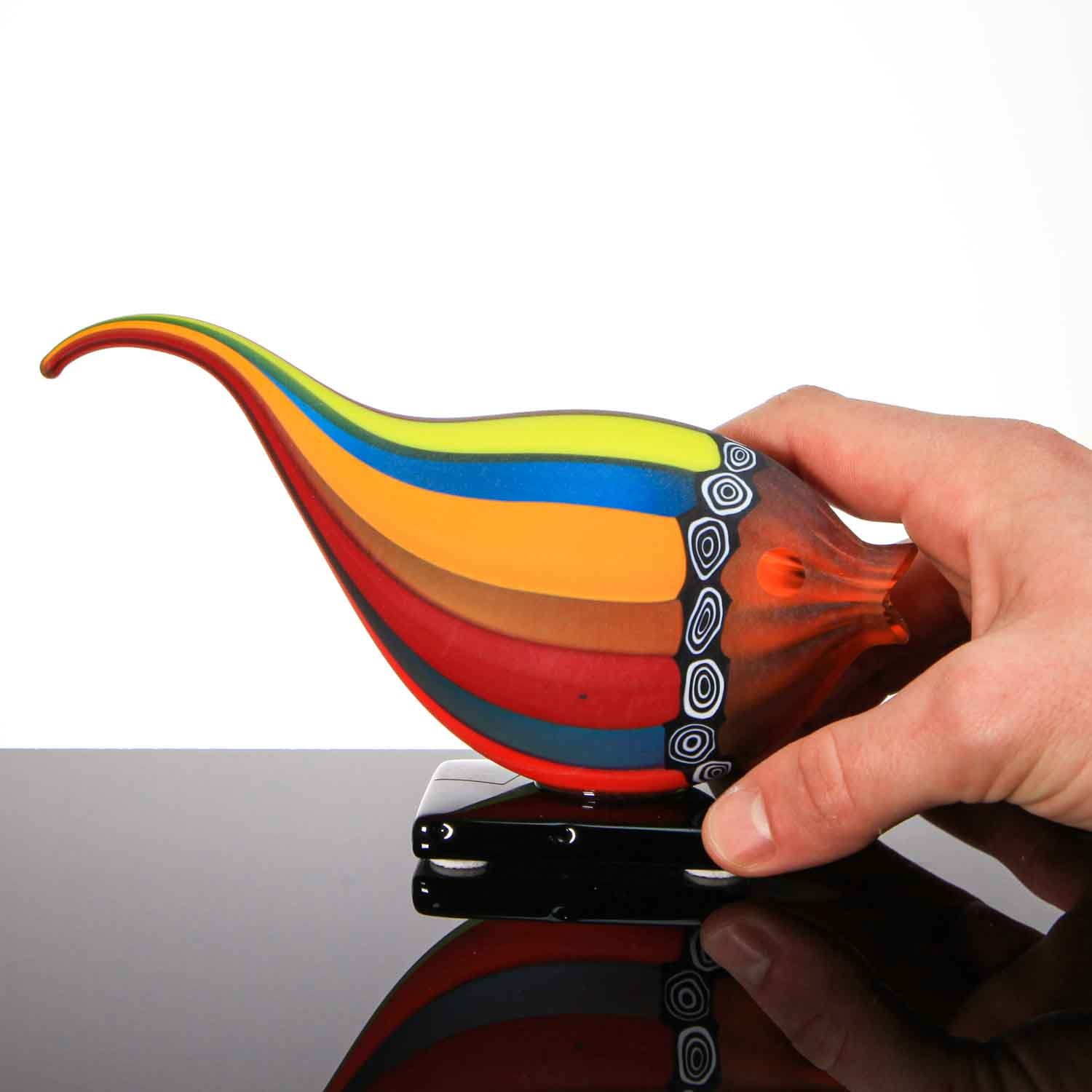 Big Colorful Fish- Murano Glass