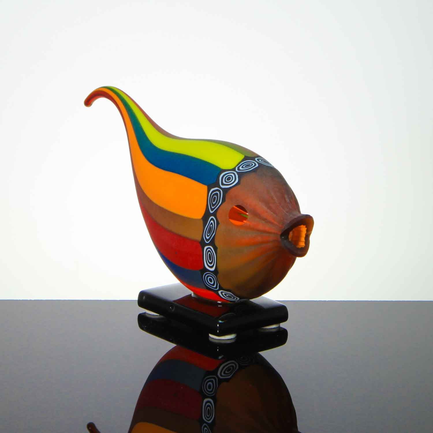 Big Colorful Fish- Murano Glass