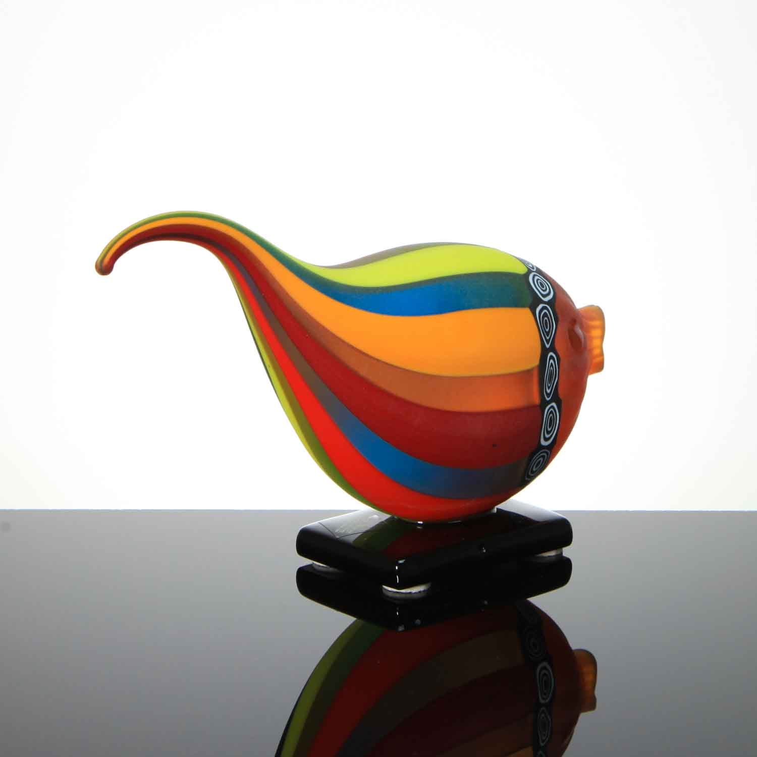 Big Colorful Fish- Murano Glass