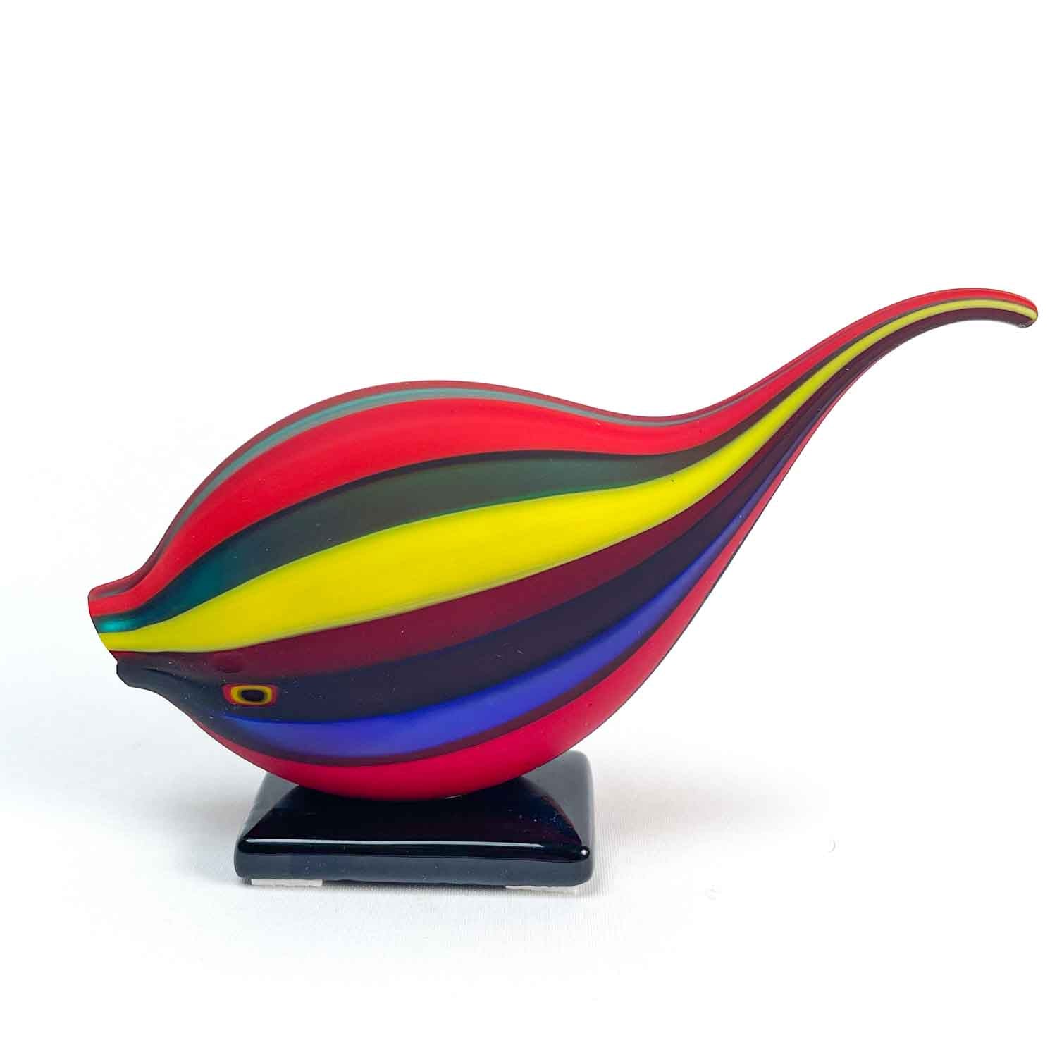 Big Colorful Fish- Murano Glass