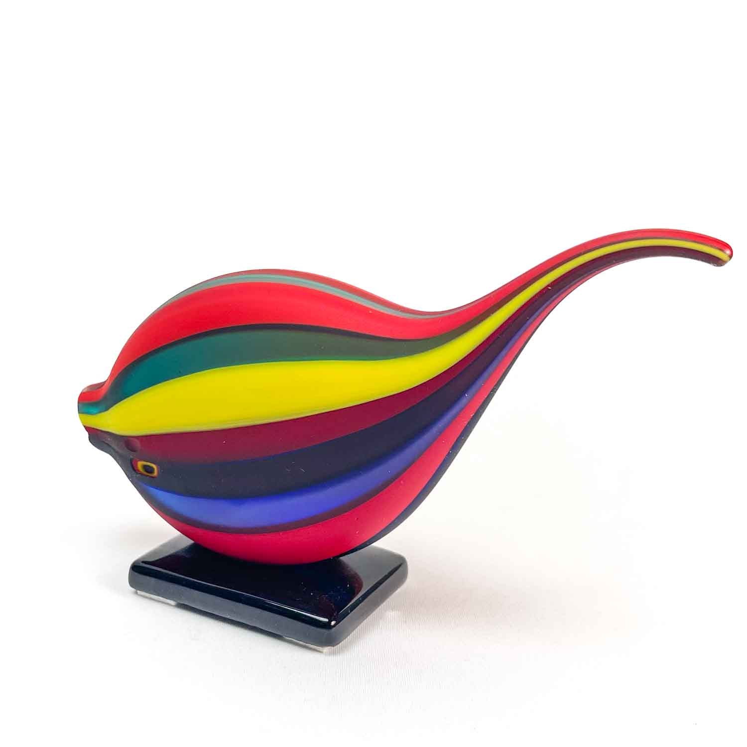 Big Colorful Fish- Murano Glass