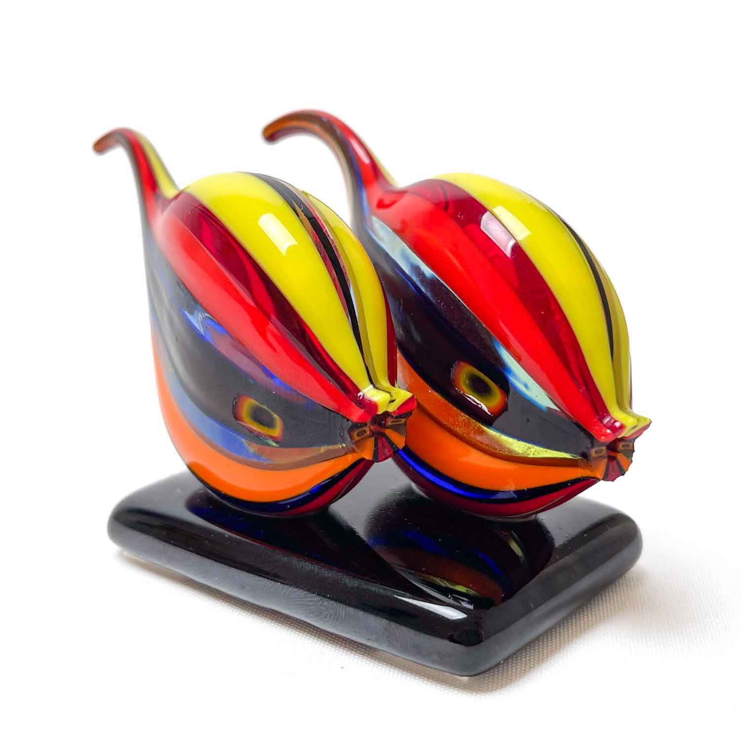 Couple de Poissons - Verre de Murano