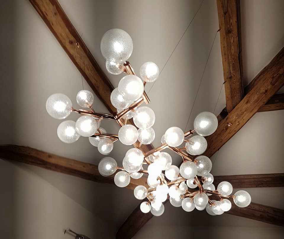 Mimosa chandelier