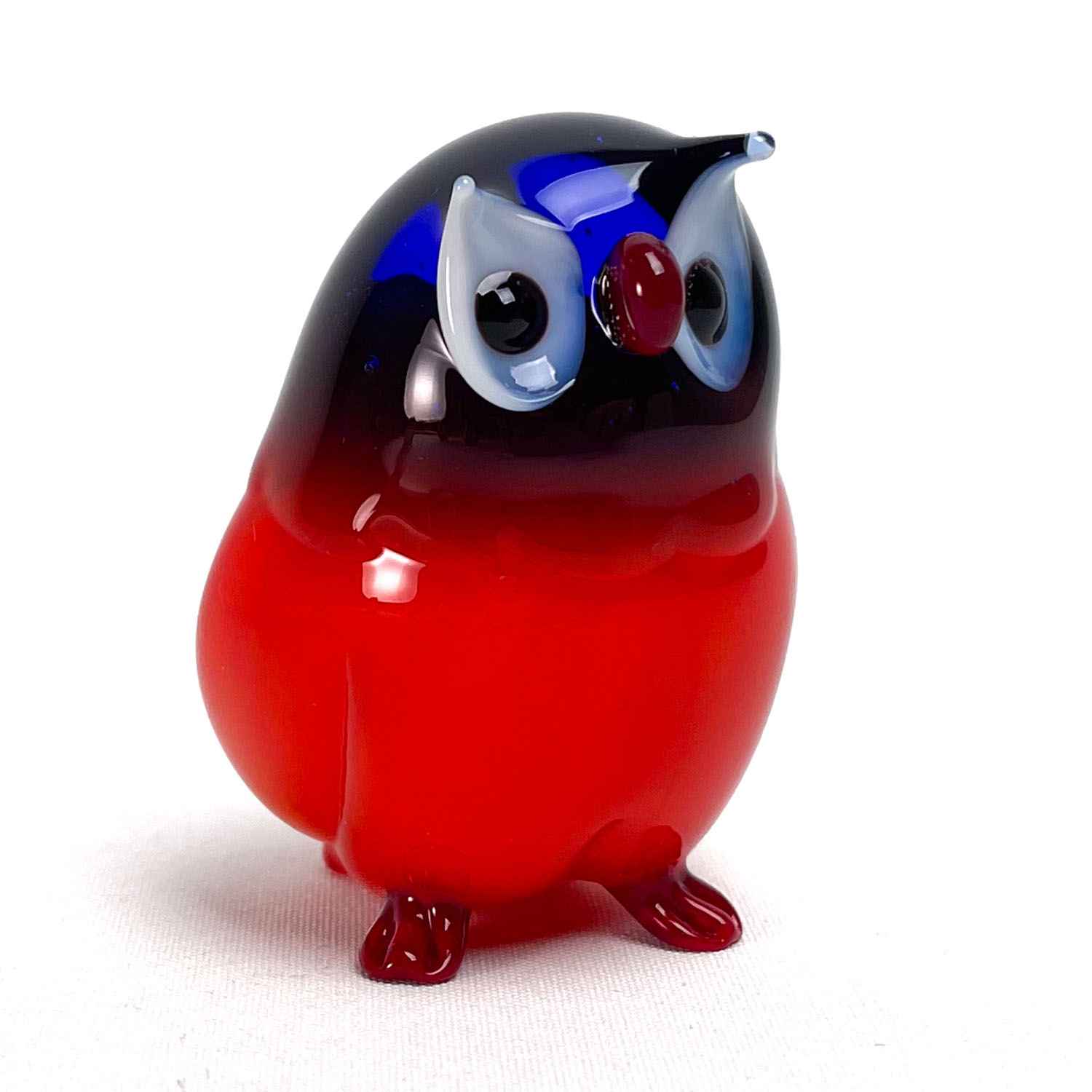 Murano Glass Owl - The Soul of the Night