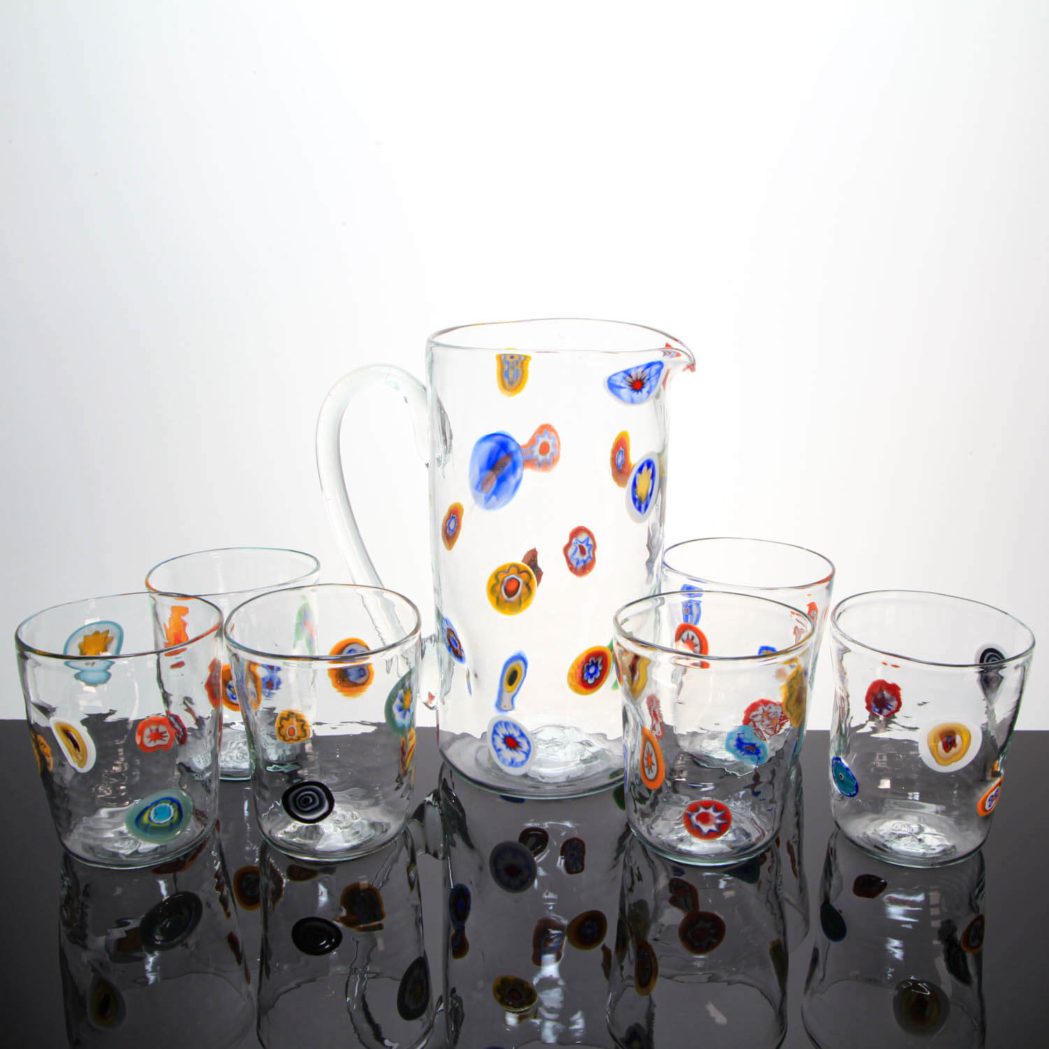 Pacati Drink Set - Murano Glass