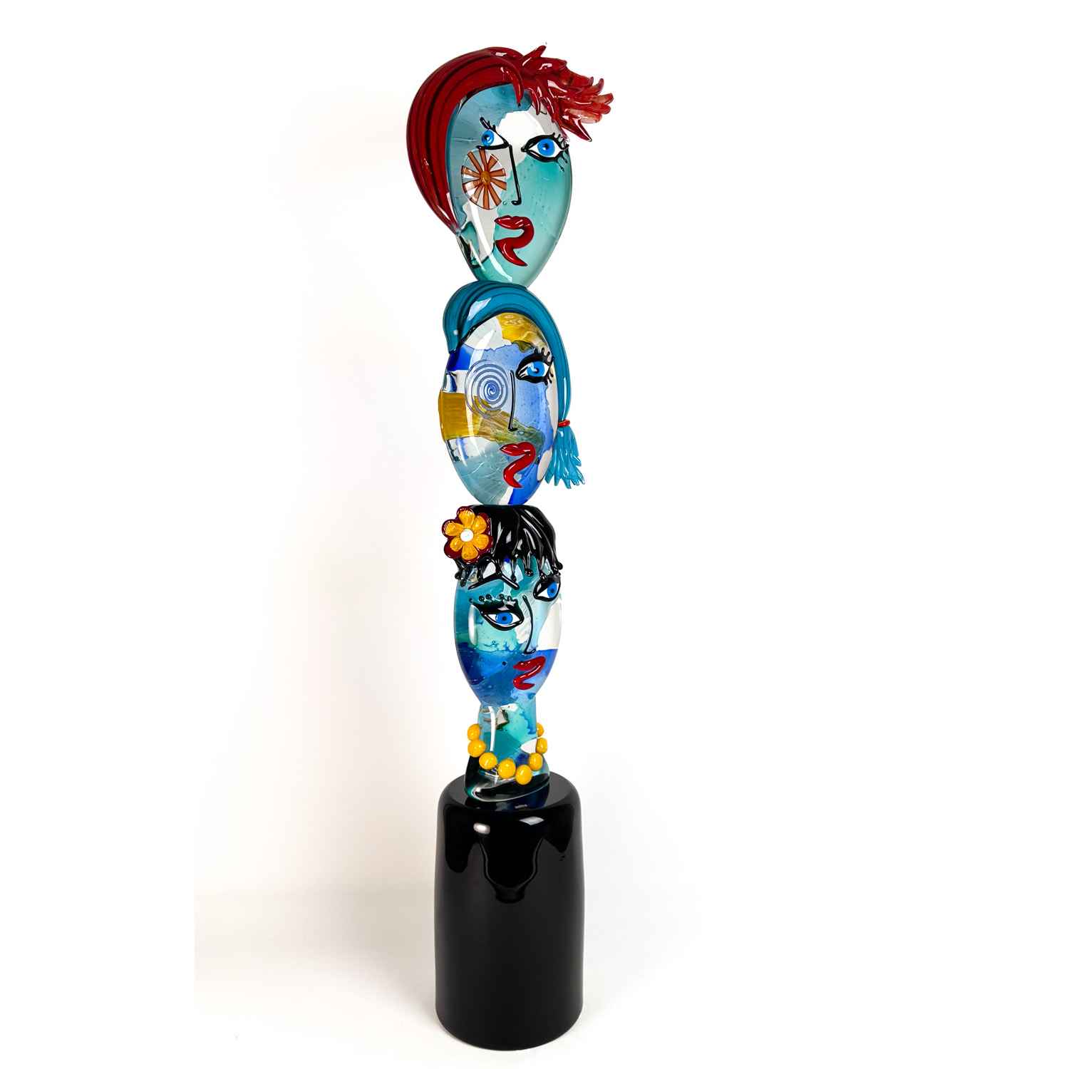 Homage to Picasso - Authentic Murano Glass - A Unique Work of Art