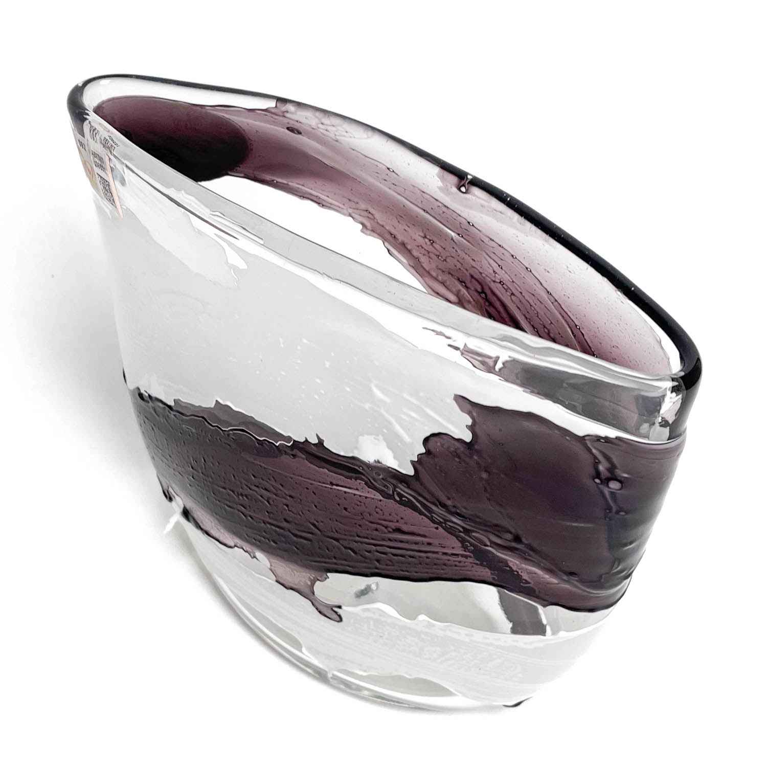 Hurricane Blown Vase - Murano Glass