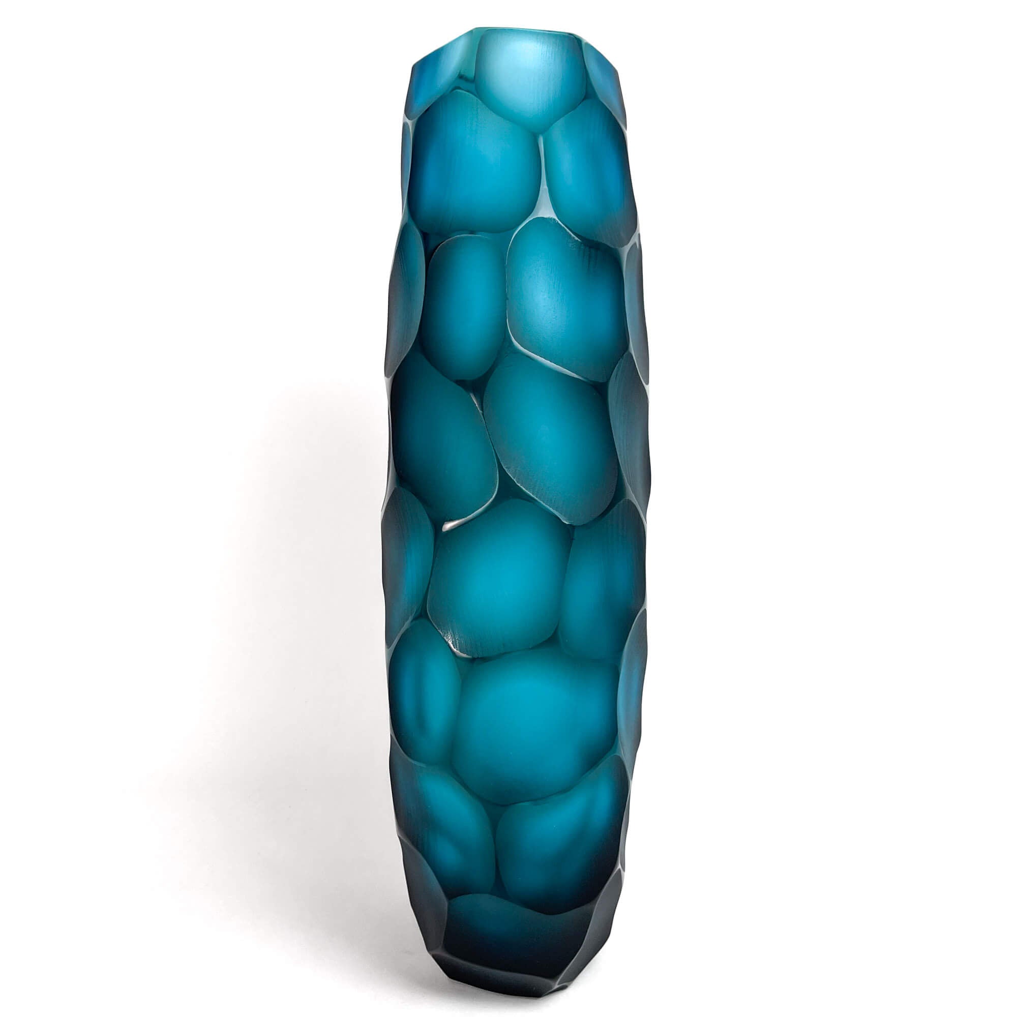 Pavone Vase Octanium - Murano Glass