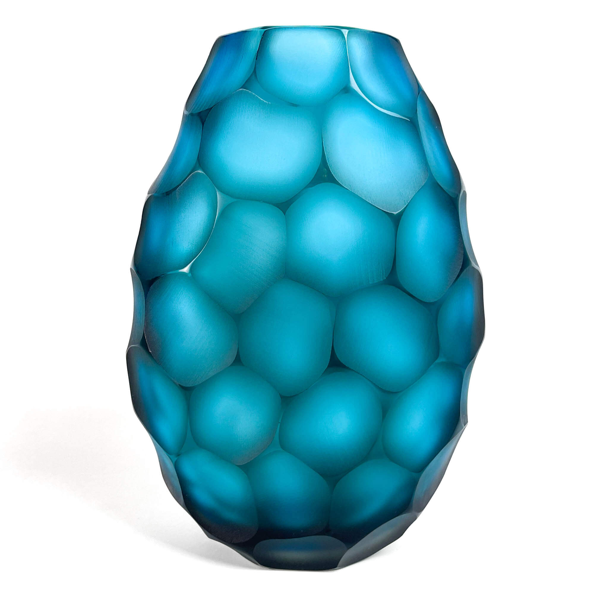 Pavone Vase Octanium - Murano Glass