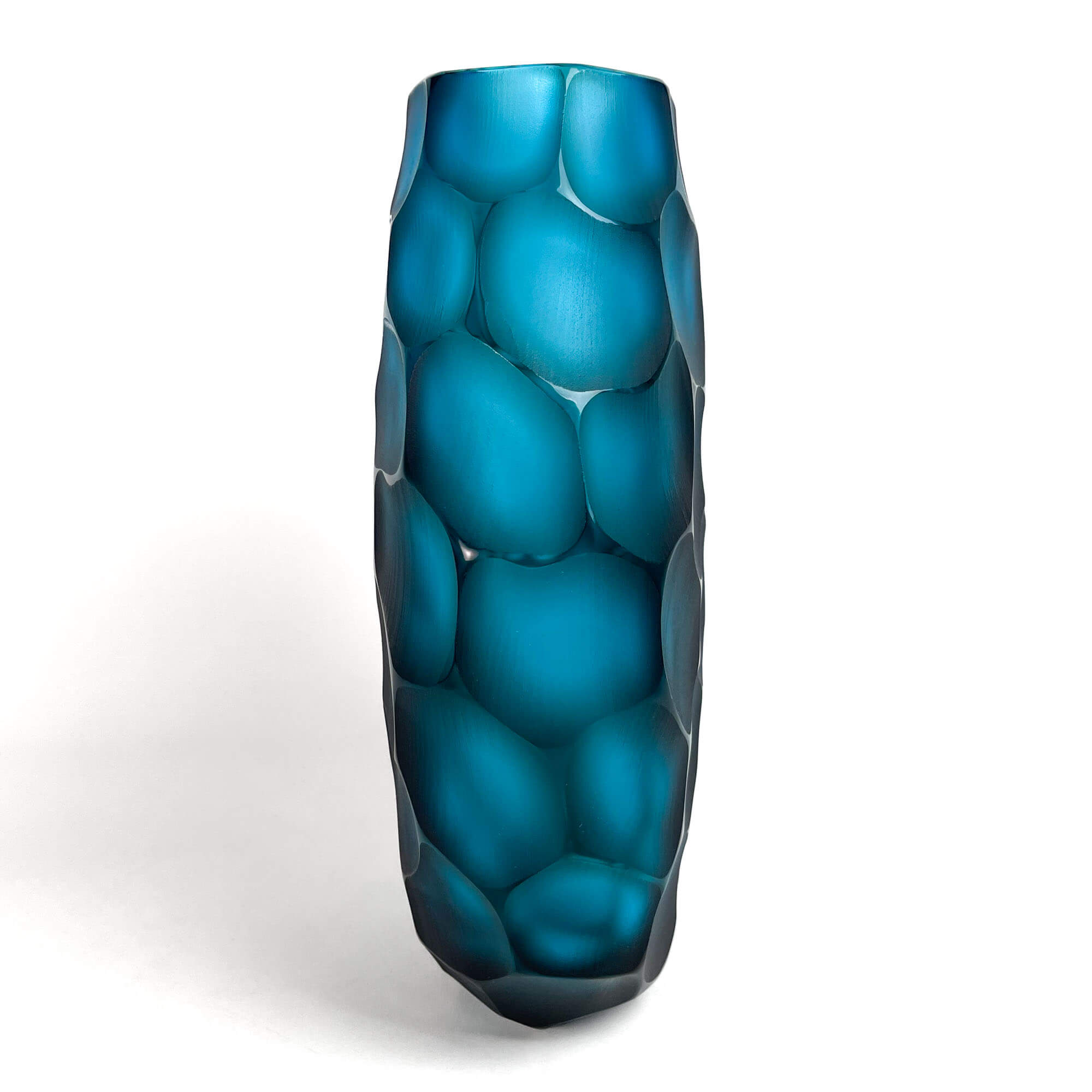 Pavone Vase Octanium - Murano Glass