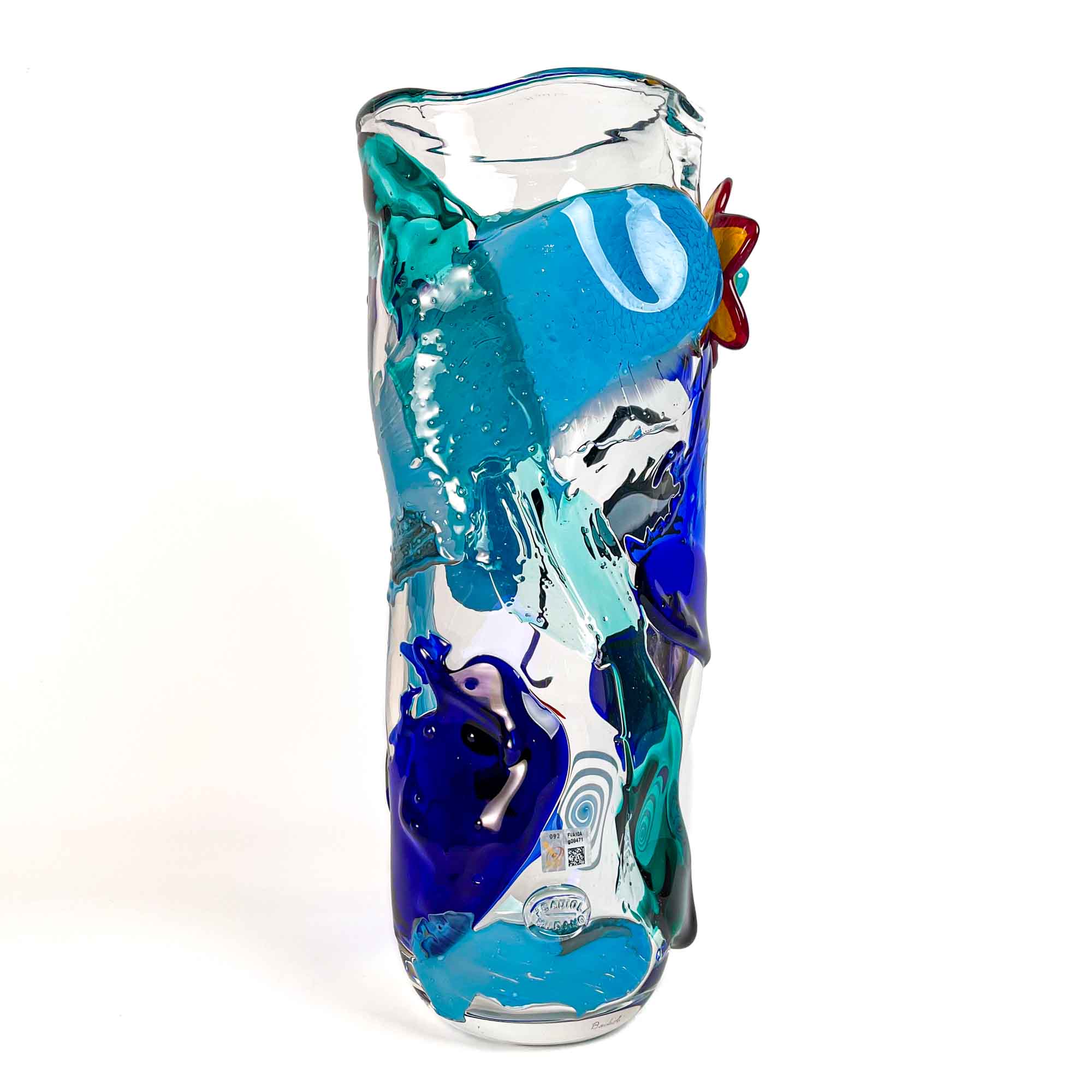 Vase - Valentine - Blown Murano glass - tall