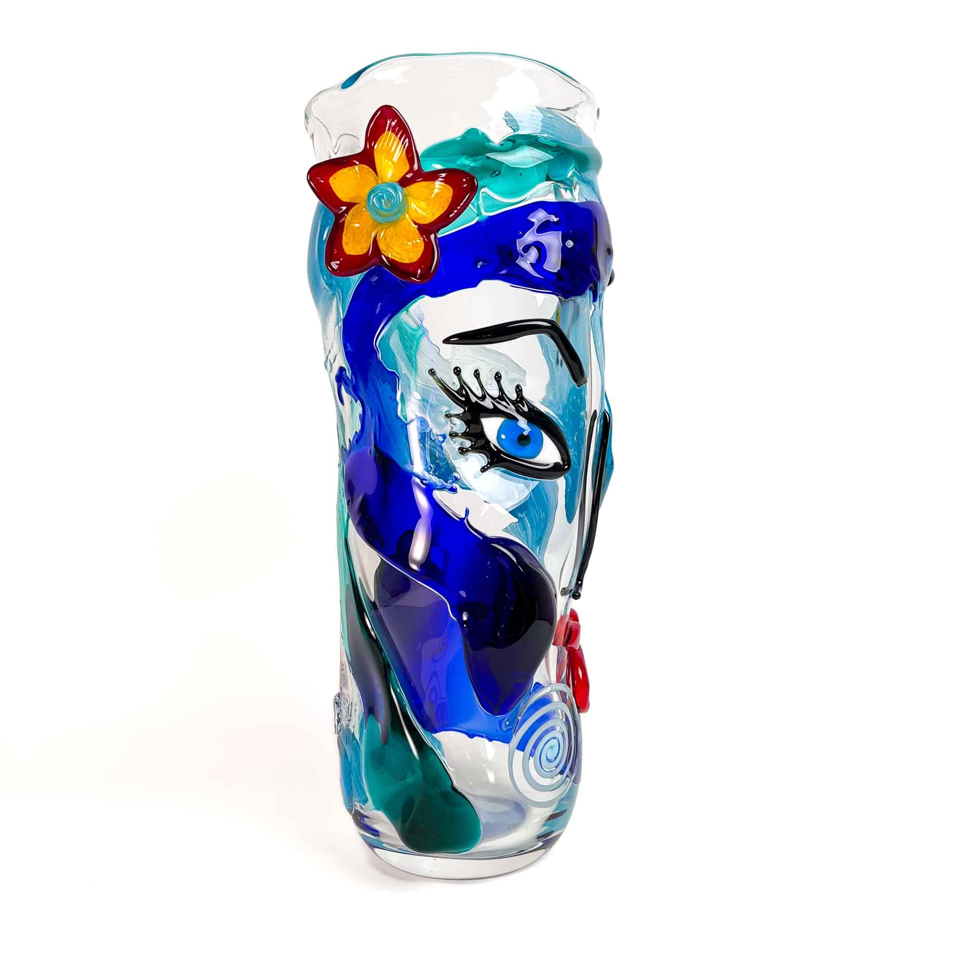 Vaso - Valentine - Vetro di Murano soffiato - alto