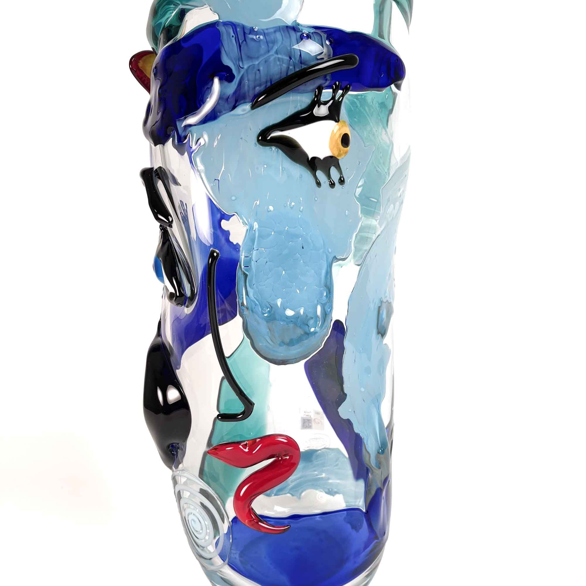 Vase - Valentine - Blown Murano glass - tall