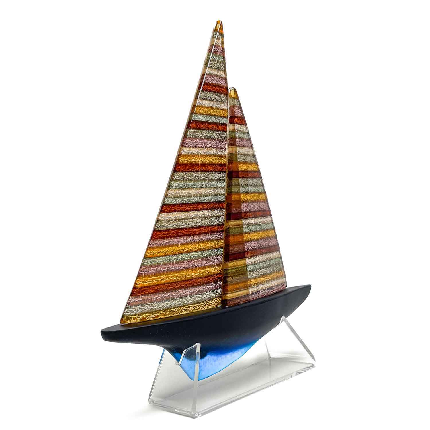 Sail Boat - Murano Glass