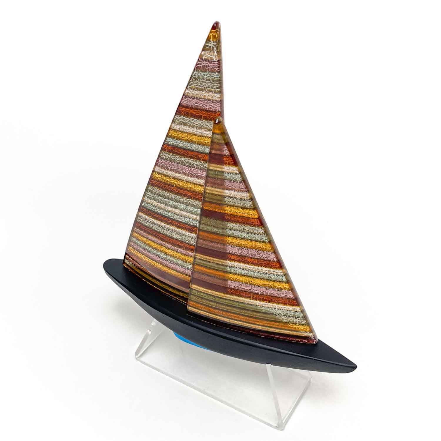 Sail Boat - Murano Glass