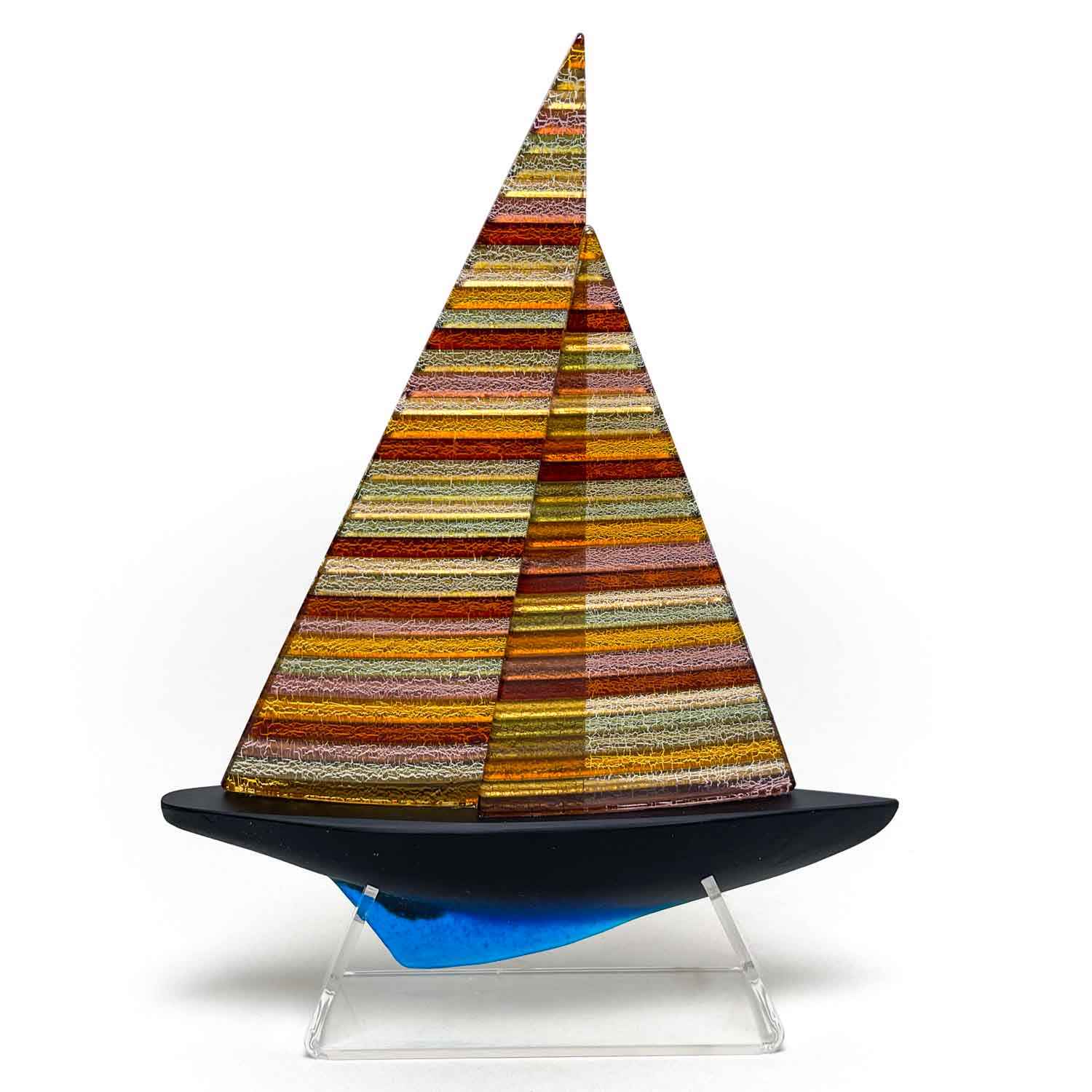 Sail Boat - Murano Glass