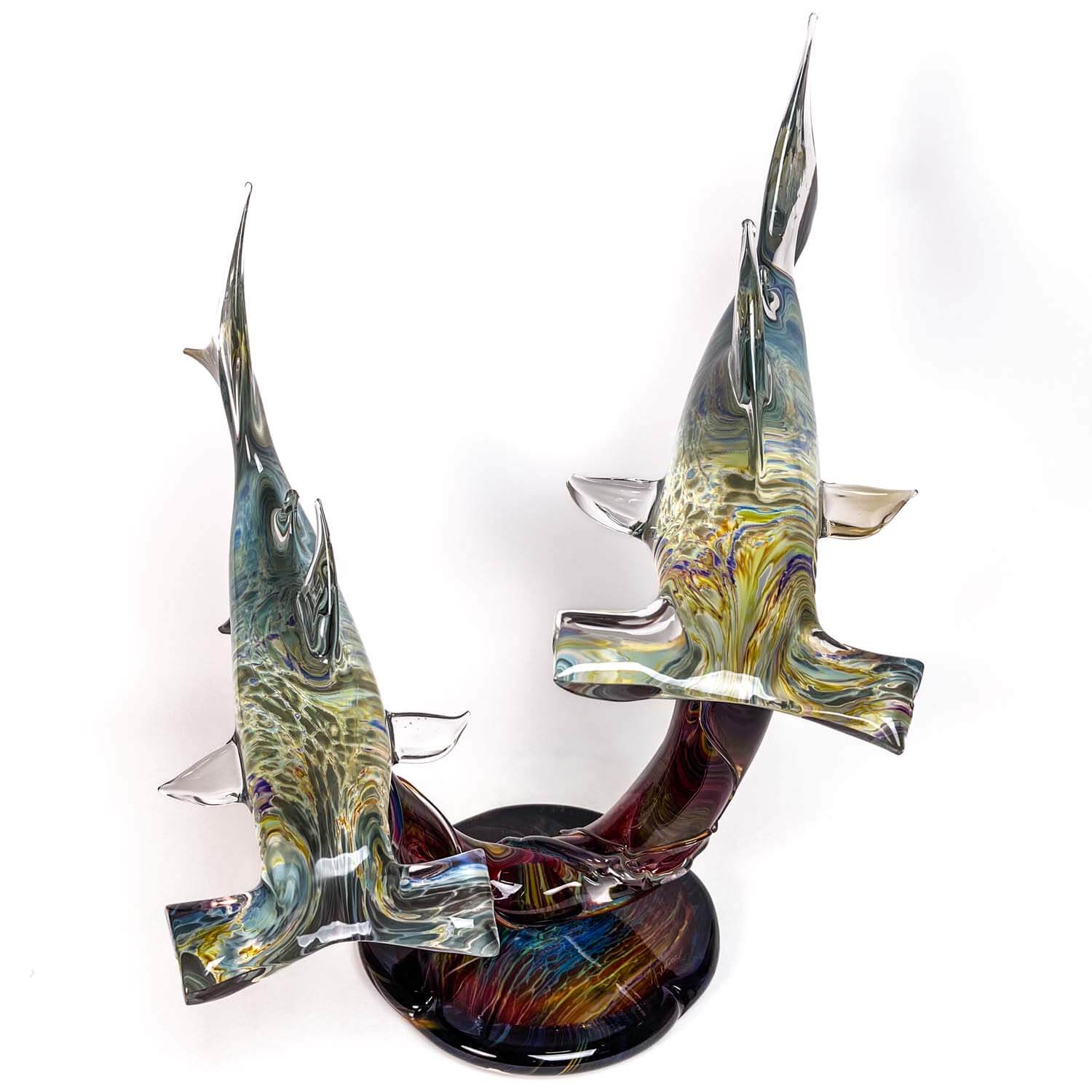 hammerhead shark | murano glass