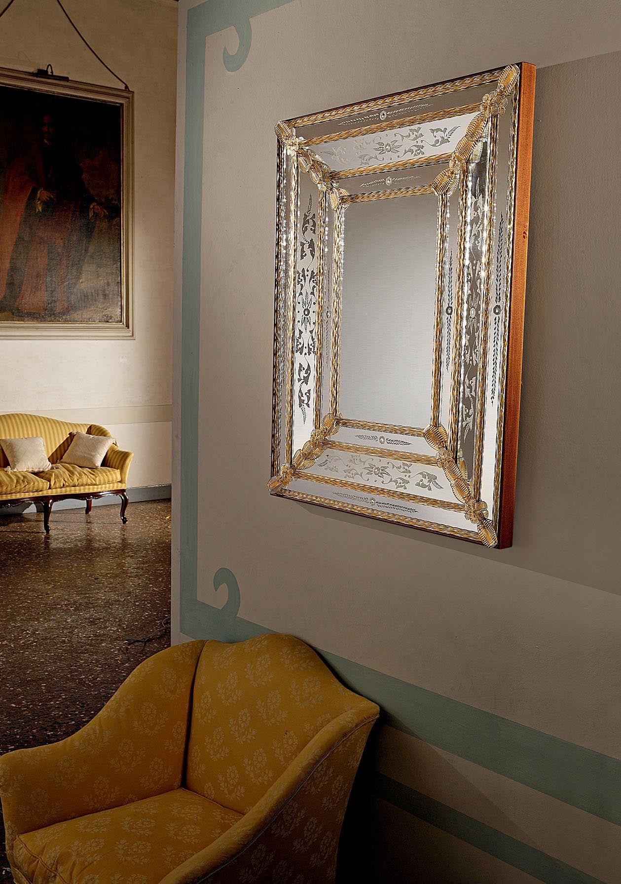 Murano Glass Mirror - Made in Italy