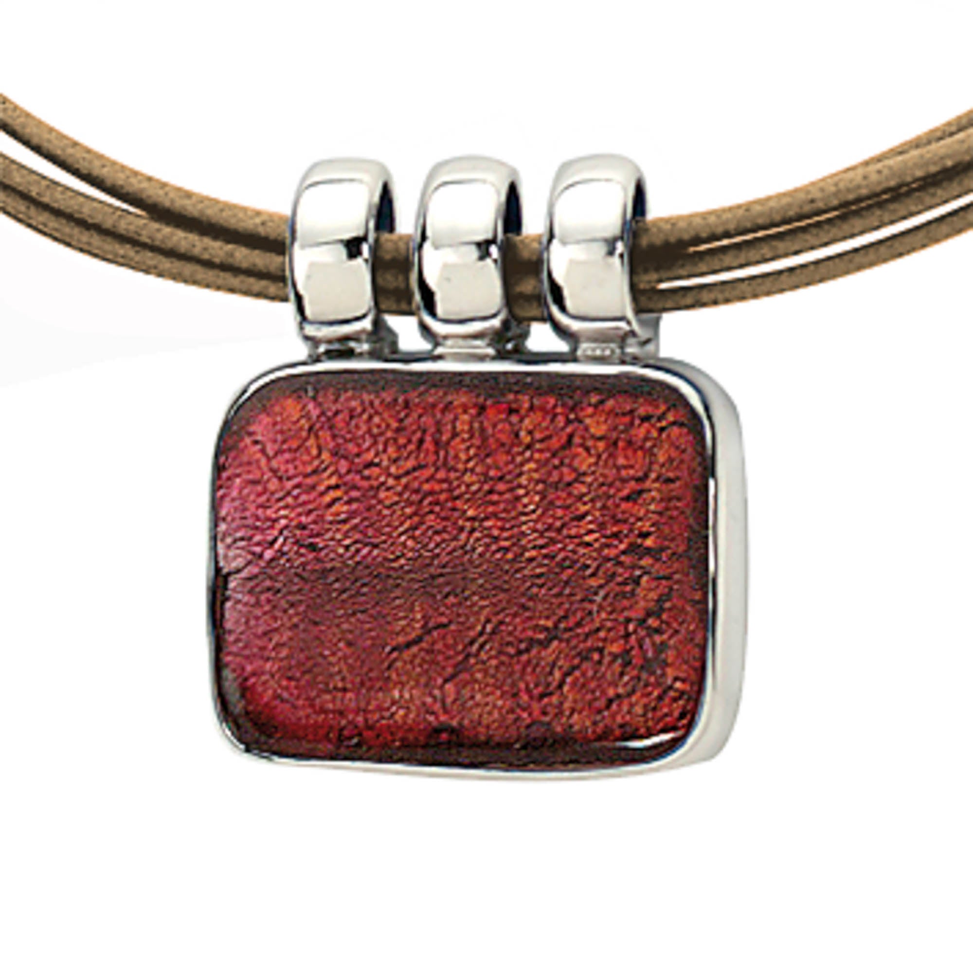 Sommerso - Rectangular necklace