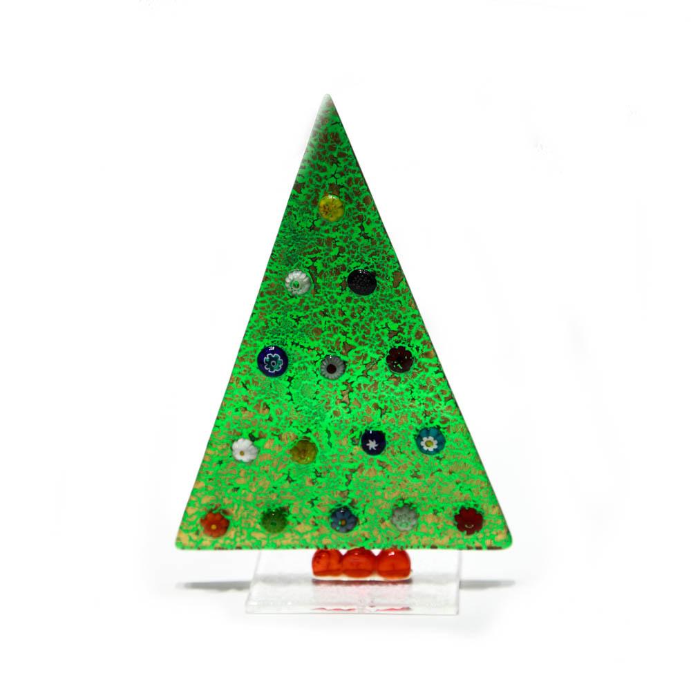 Glass Christmas Tree Decoration