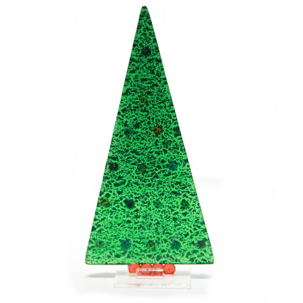 Glass Christmas Tree Decoration