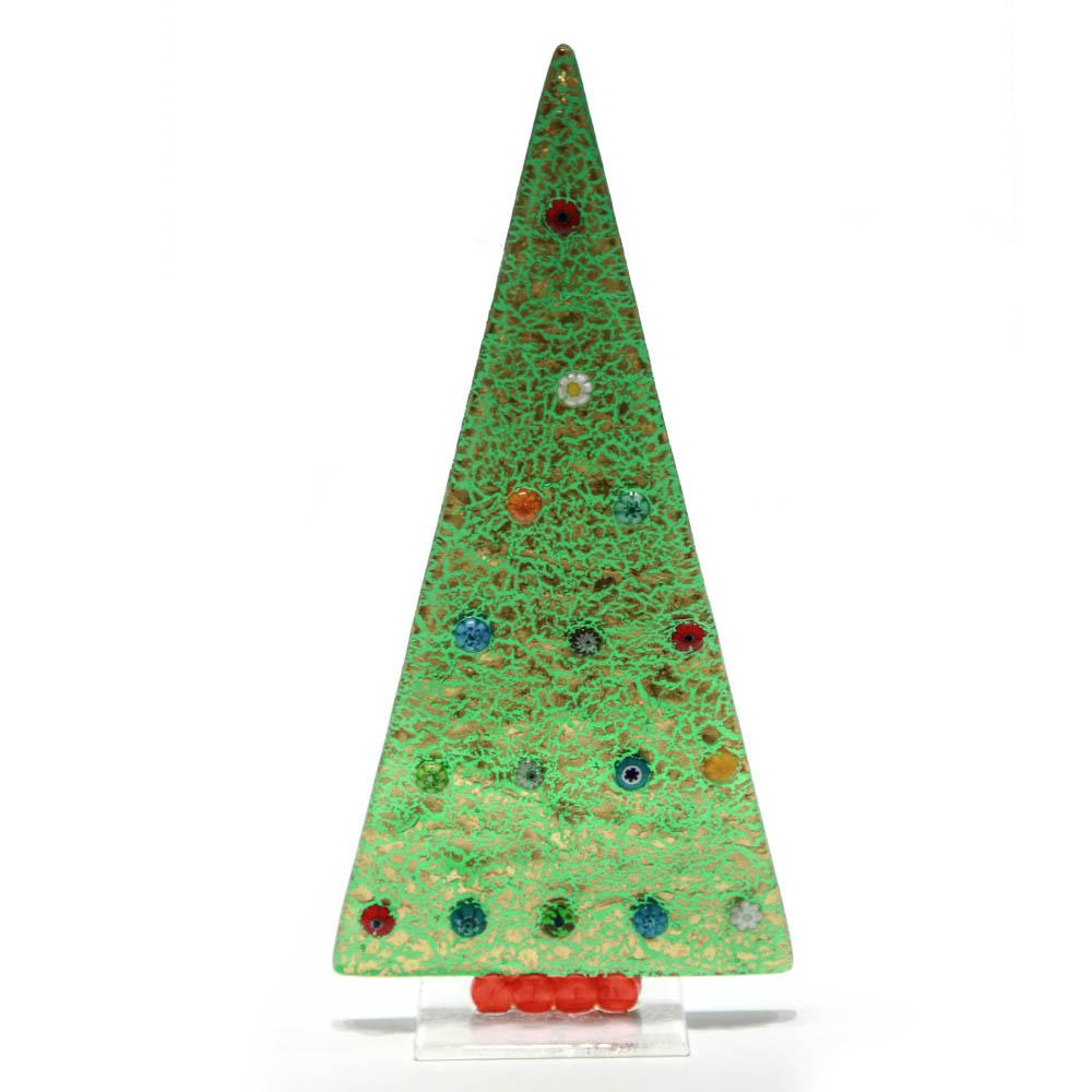 Glass Christmas Tree Decoration