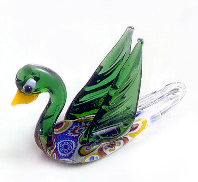 Millefiori swan