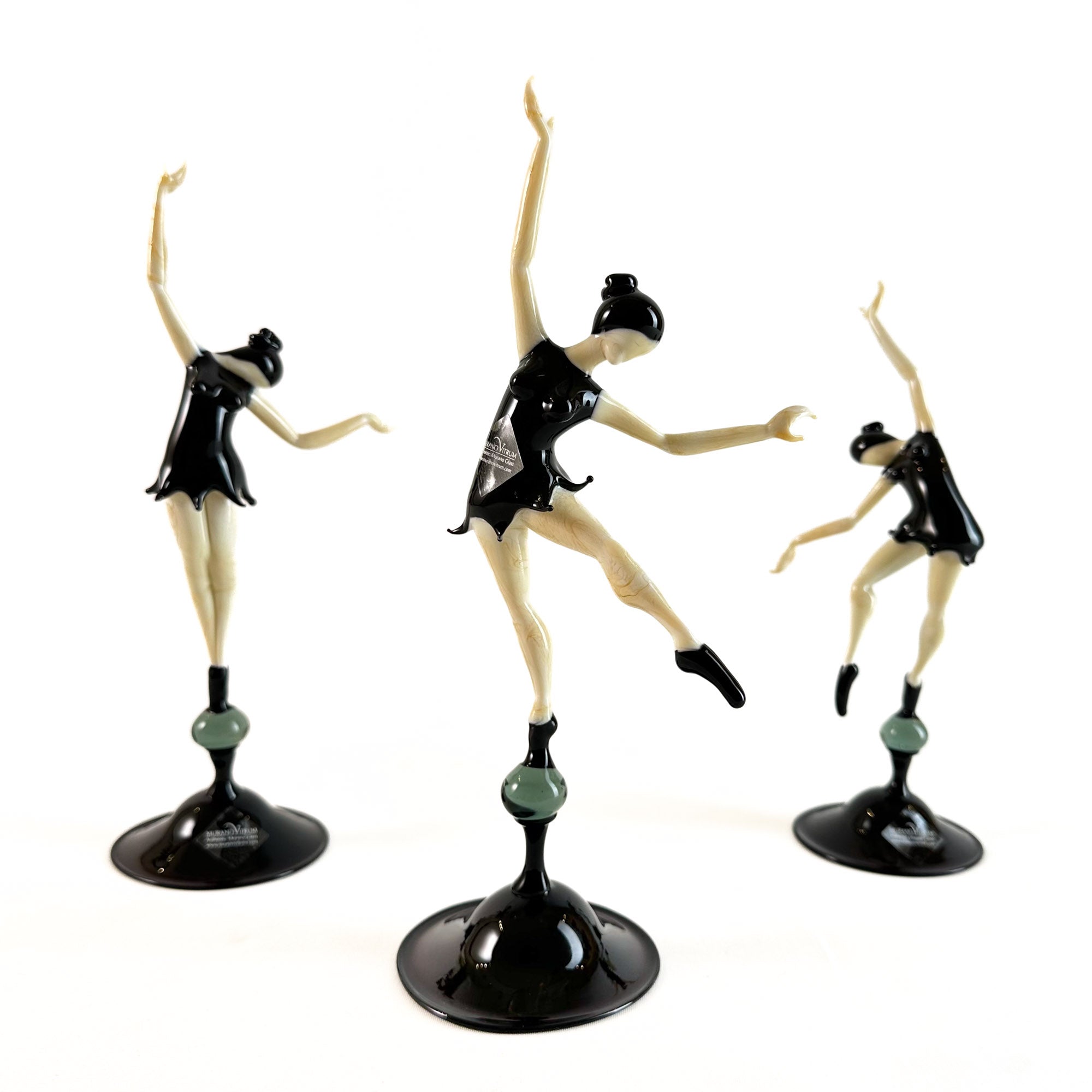 Ballet Dancer Miniature - Murano Glass