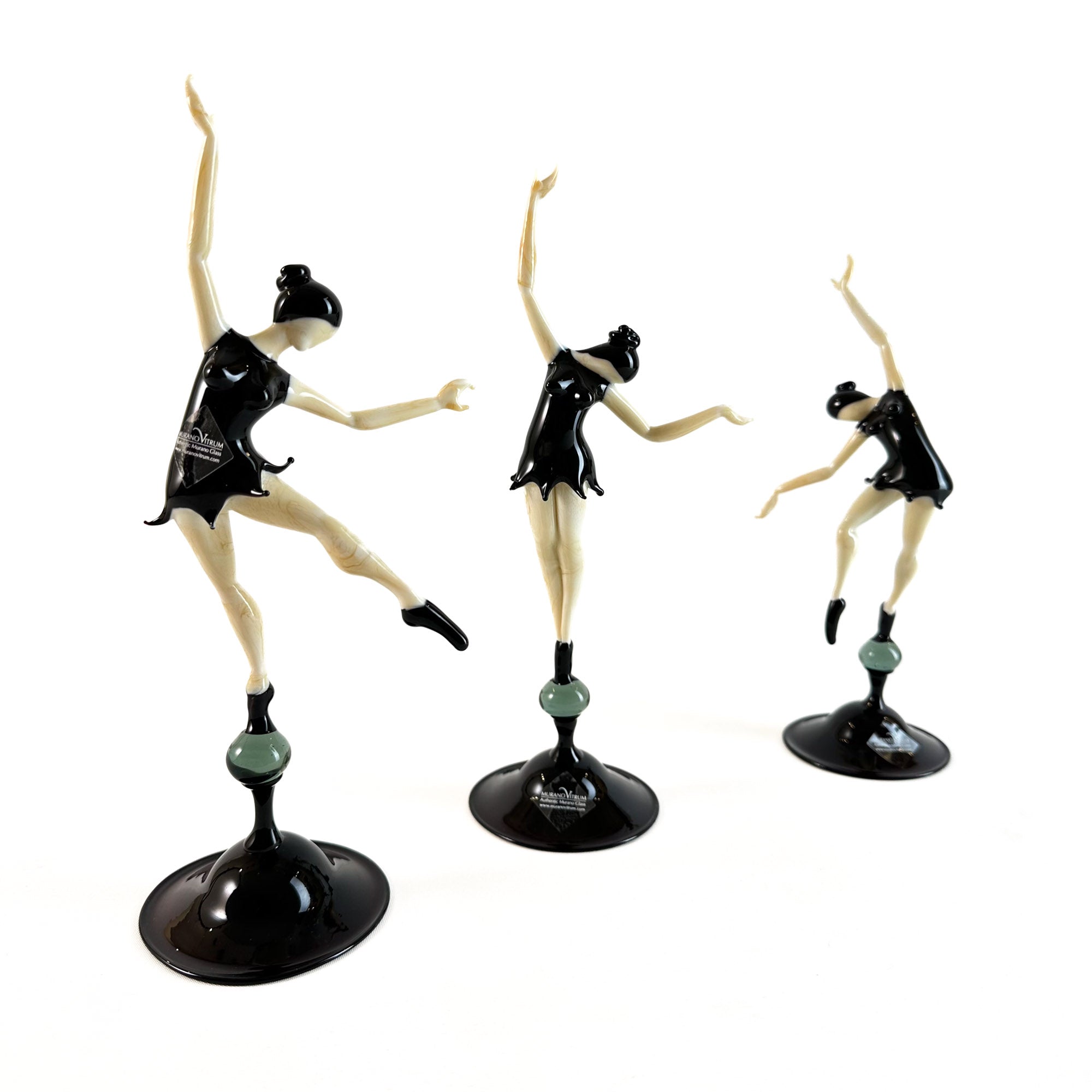 Ballet Dancer Miniature - Murano Glass